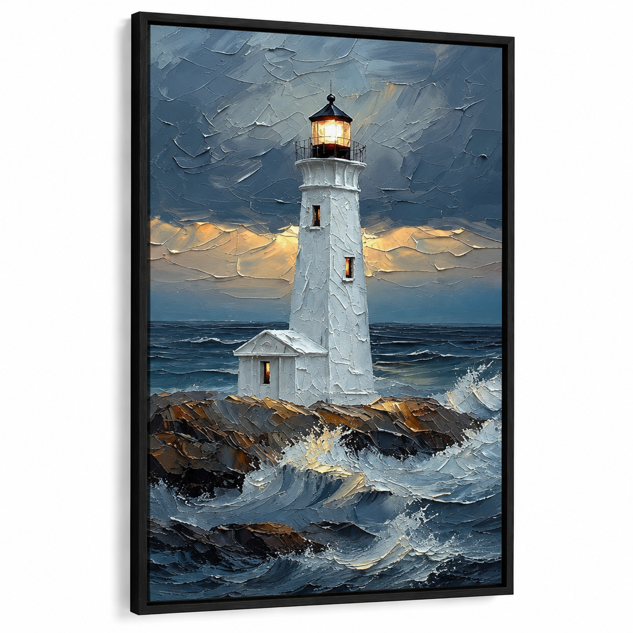 Farol em mar